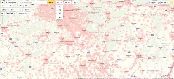 Карта покрытия мтс 5g в спб